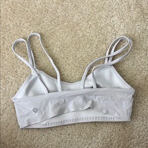 lululemon athletica White Seamless Sports Bra